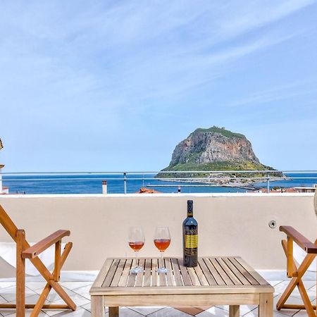 Monemvasia Modern Flat With Panoramic Sea View מראה חיצוני תמונה