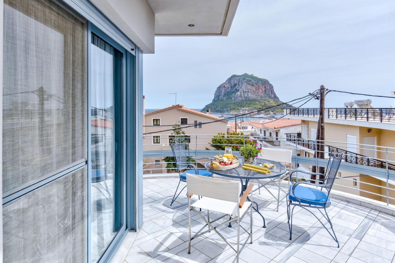 Monemvasia Modern Flat With Panoramic Sea View מראה חיצוני תמונה